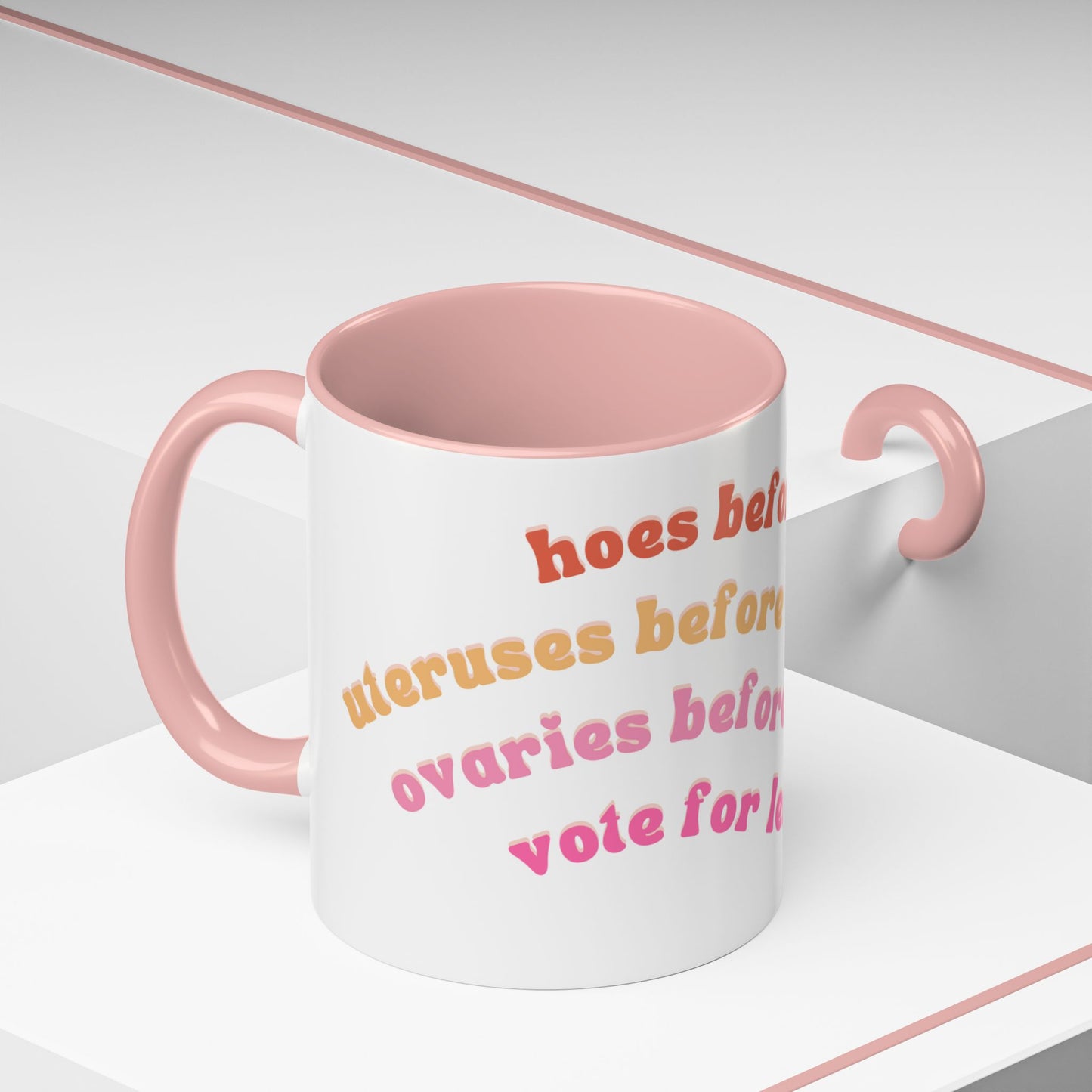 'Bros Before Hoes' Galentines - Parks and Rec Coffee Mug