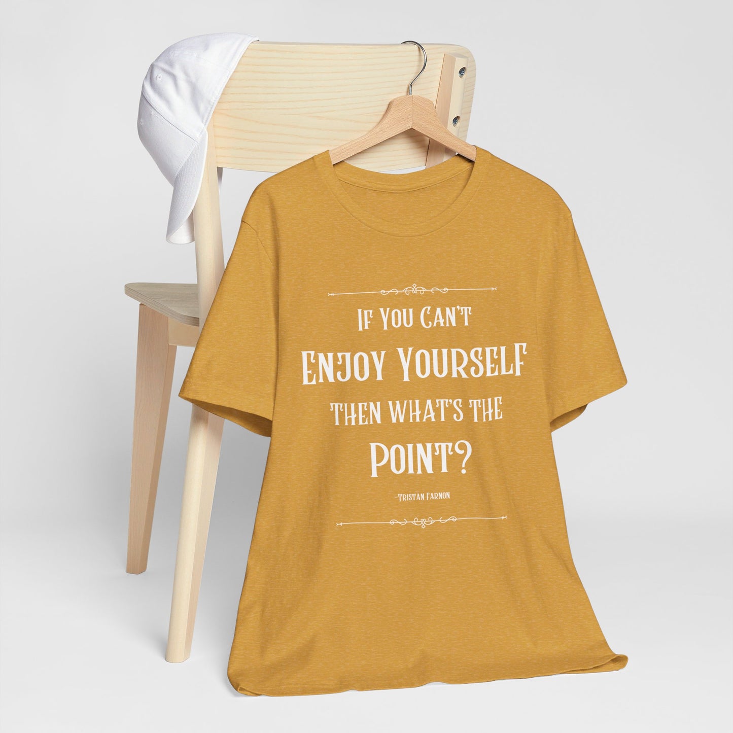 Tristan Farnon Quote Tee - All Creatures Great and Small