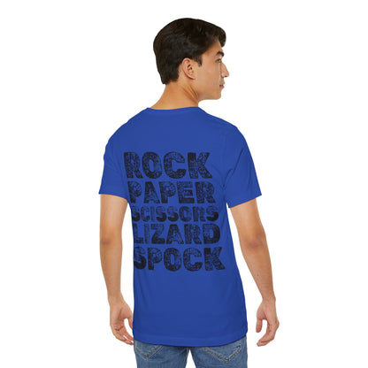 Rock Paper Scissors Lizard Spock T-shirt - Big Bang Theory