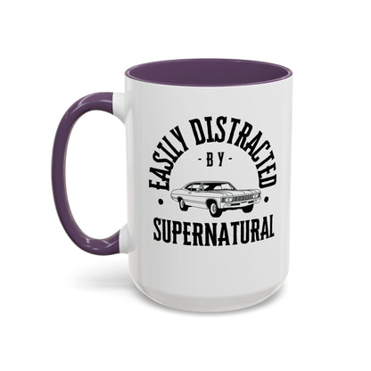 Easily Distracted by Supernatural Coffee Mug