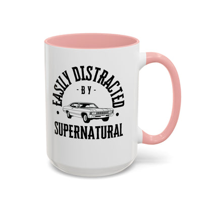 Easily Distracted by Supernatural Coffee Mug
