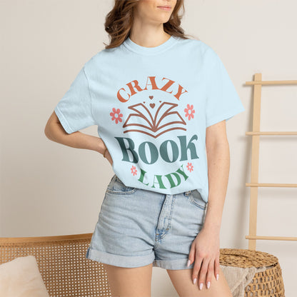 Crazy Book Lady Oversized T-shirt - Book Lovers