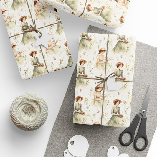Jo March Gift Wrapping Paper - Little Women