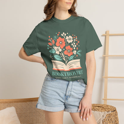 Booktrovert Oversized - Book Lovers T-shirt