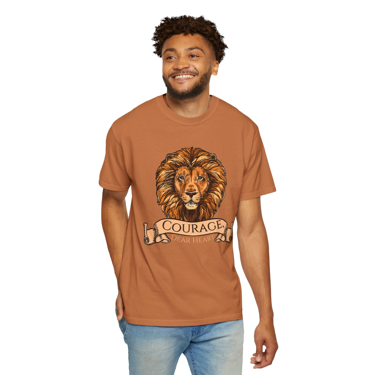 Aslan Courage Dear Heart Oversized T-shirt - Chronicles of Narnia