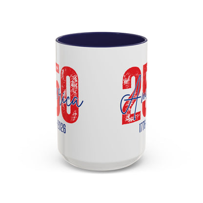 America's 250th Anniversary - Patriotic Coffee Mug