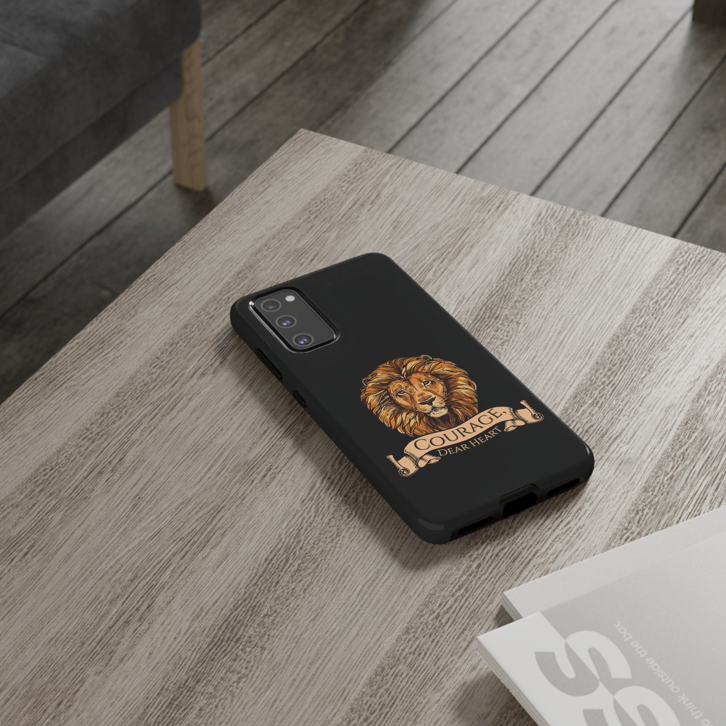 Aslan Courage Dear Heart Phone Case - Book Lovers