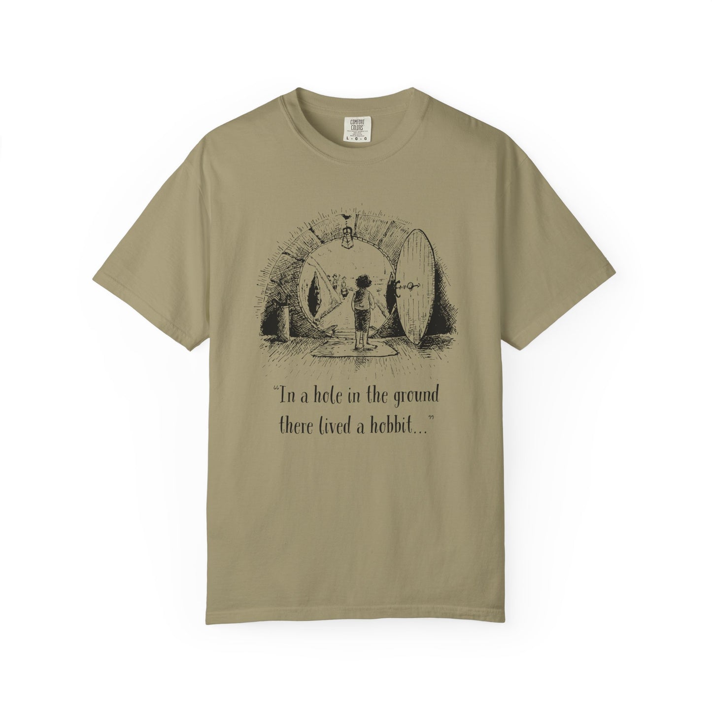 In a Hole in the Ground There Lived a Hobbit T-shirt - The Lord of The Rings