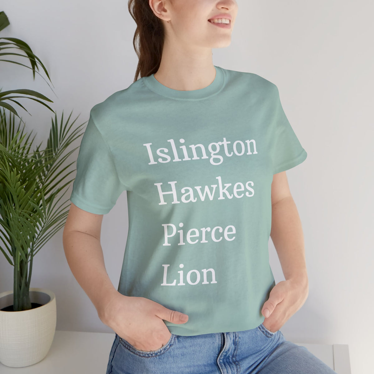 Islington Hawkes Pierce Lion (no &) Bella Canvas - Emma M Lion Shirt