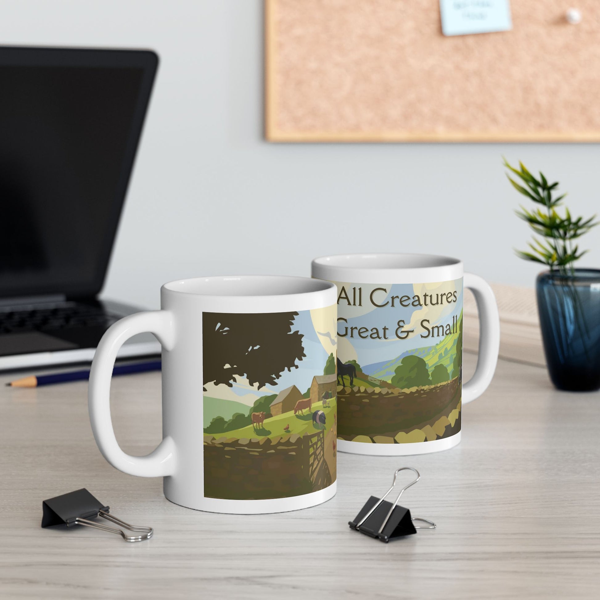 all creatures great and small mug