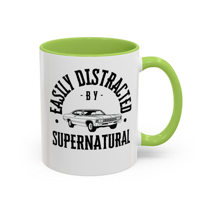 Easily Distracted by Supernatural Coffee Mug
