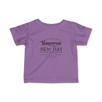 Tomorrow is a New Day - Anne of Green Gables Baby T-shirt