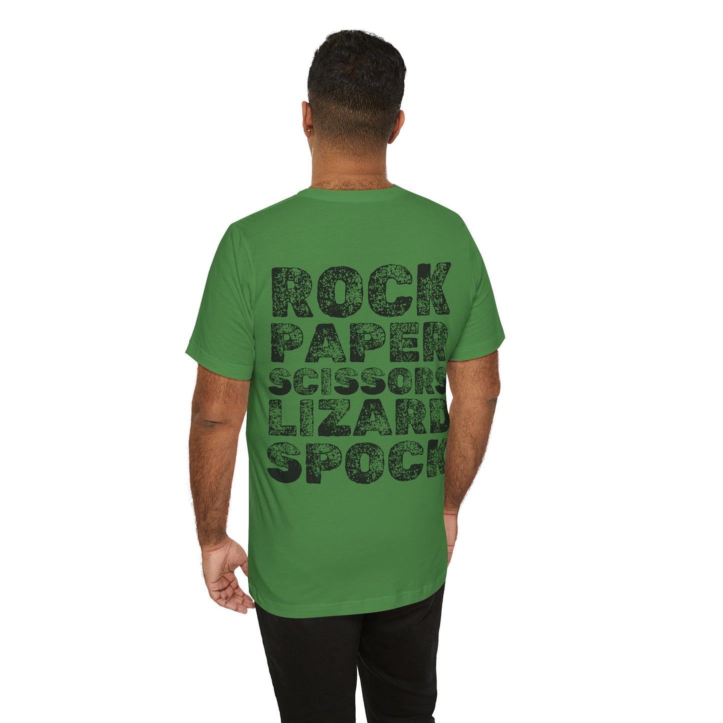 Rock Paper Scissors Lizard Spock T-shirt - Big Bang Theory