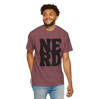 Block Letters Oversized Unisex - Nerd T-shirt
