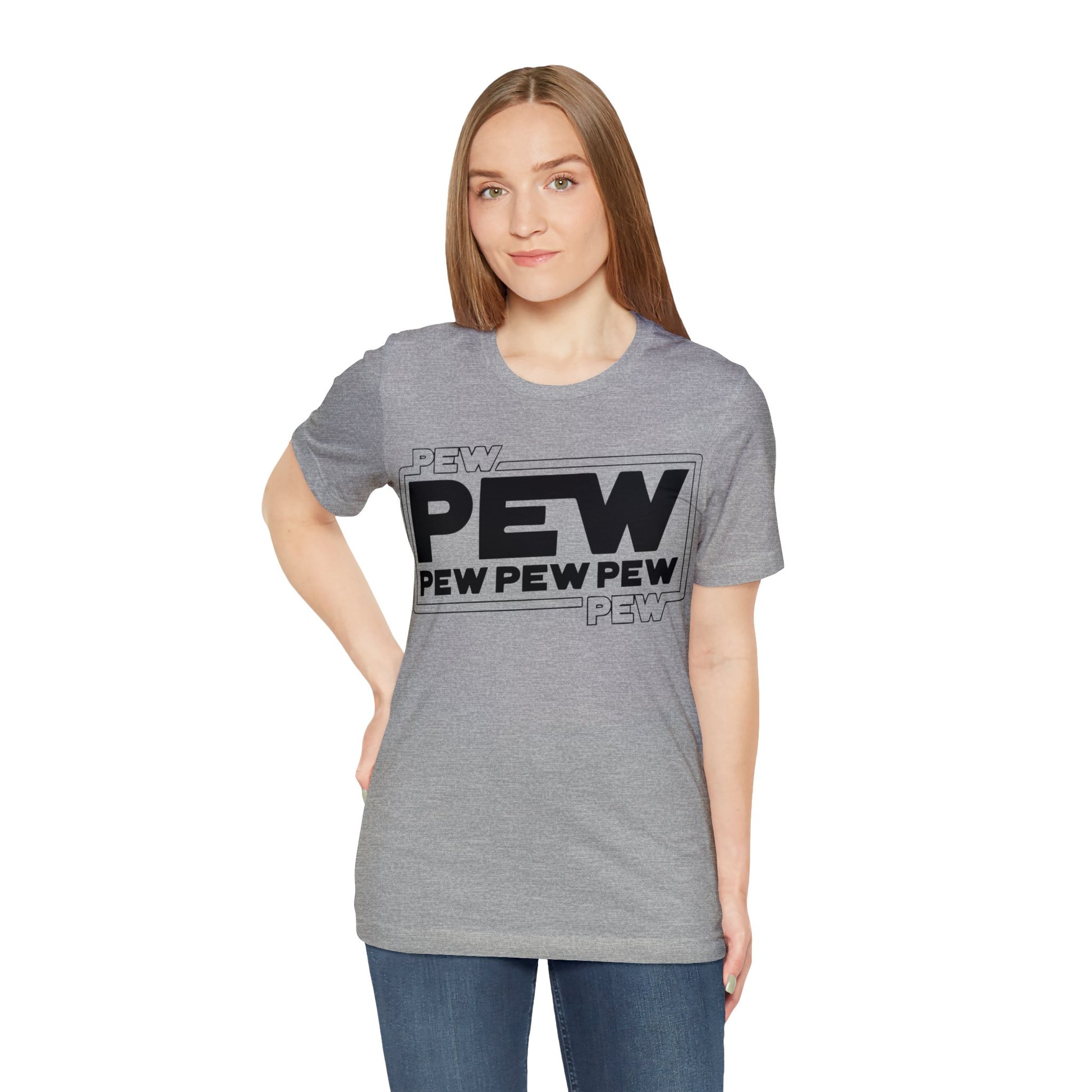 pew pew star wars tshirt