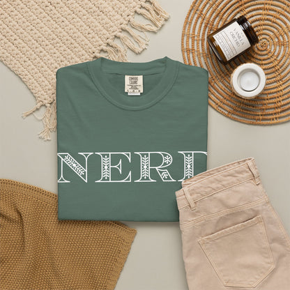 Floral Oversized Nerd T-shirt