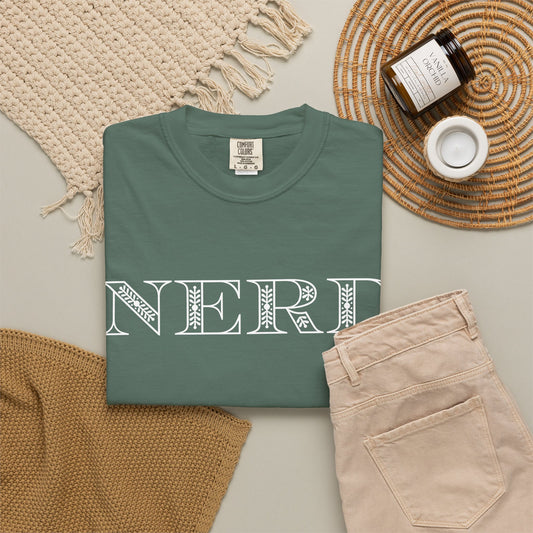 Floral Oversized Nerd T-shirt
