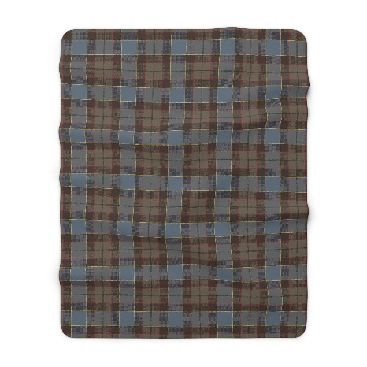 Outlander Fraser Tartan Sherpa Blanket