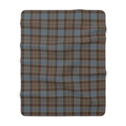 Outlander Fraser Tartan Sherpa Blanket