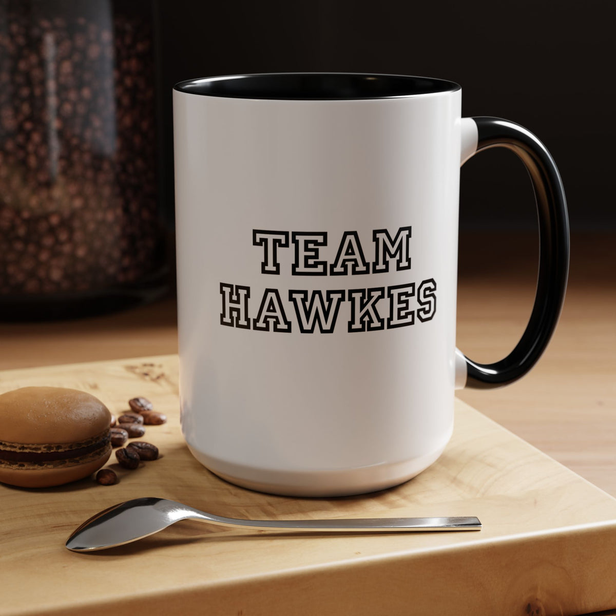 Team Hawkes - Emma M Lion Coffee Mug