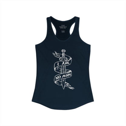 I Am No Man Women's Racerback Tank Top - Lord of the Rings