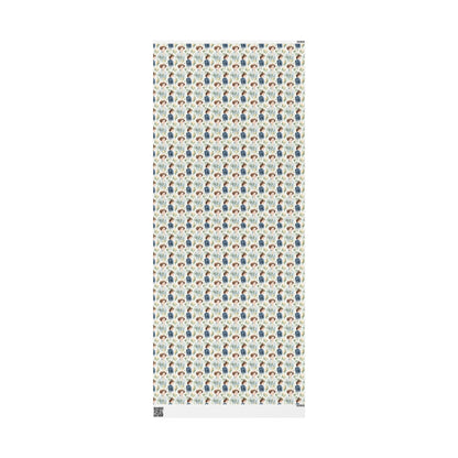 Emma M Lion Gift Wrap - Book Lovers