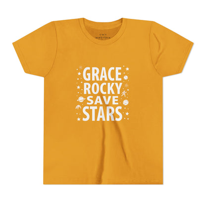 Grace Rocky Save Stars - Project Hail Mary Kids' T-Shirt