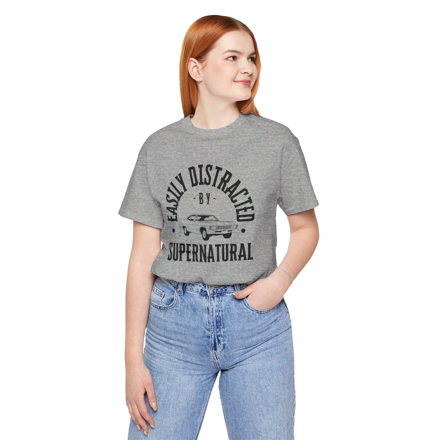 Easily Distracted By Supernatural - Supernatural T-Shirt