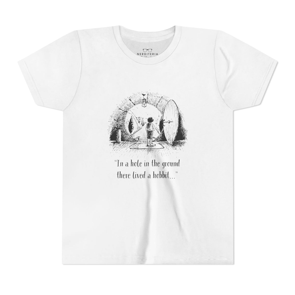 In a Hole in the Ground There Lived a Hobbit - Lord of the Rings Kids’ Tee