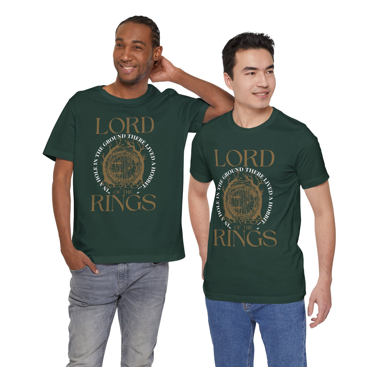 Hobbit Hole Design - Lord of the Rings T-Shirt