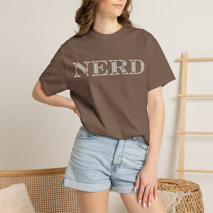 Floral Oversized Nerd T-shirt