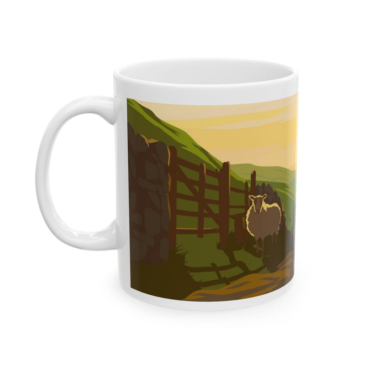 All Creatures Great and Small Bridge Scene Coffee Mug