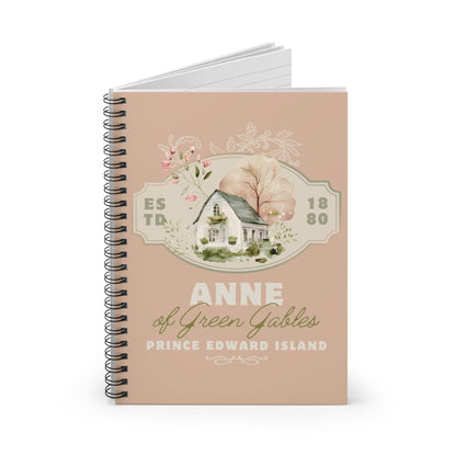 Anne of Green Gables Spiral Notebook - Ruled Line