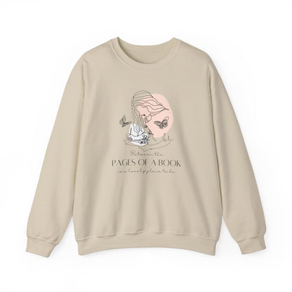 Between the Pages of a Book Sweatshirt - Book Lovers