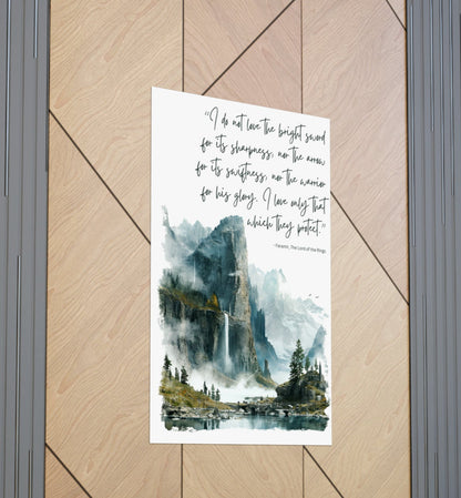tolkien quote poster