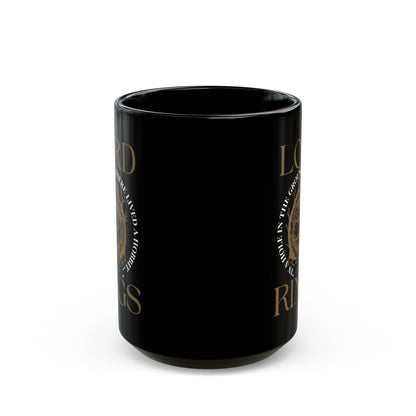 Lord of the Rings Black Coffee Mug