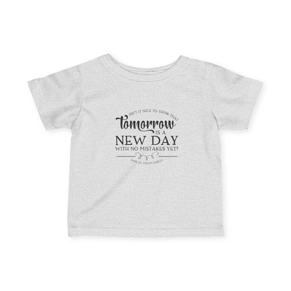 Tomorrow is a New Day - Anne of Green Gables Baby T-shirt