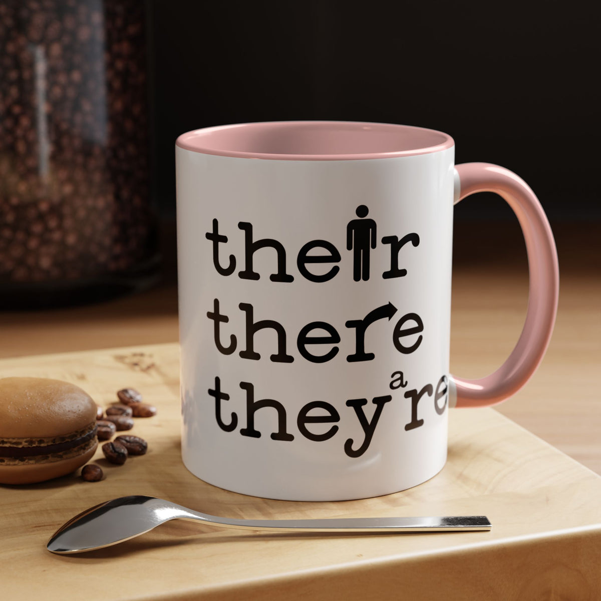 Their, There, They're Coffee Mug