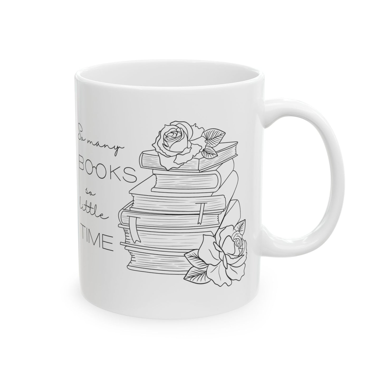 bookish coffee mug