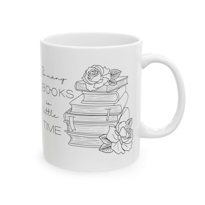 bookish coffee mug