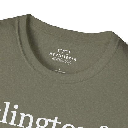 Emma M. Lion Character Names - Book Lovers Softstyle T-Shirt