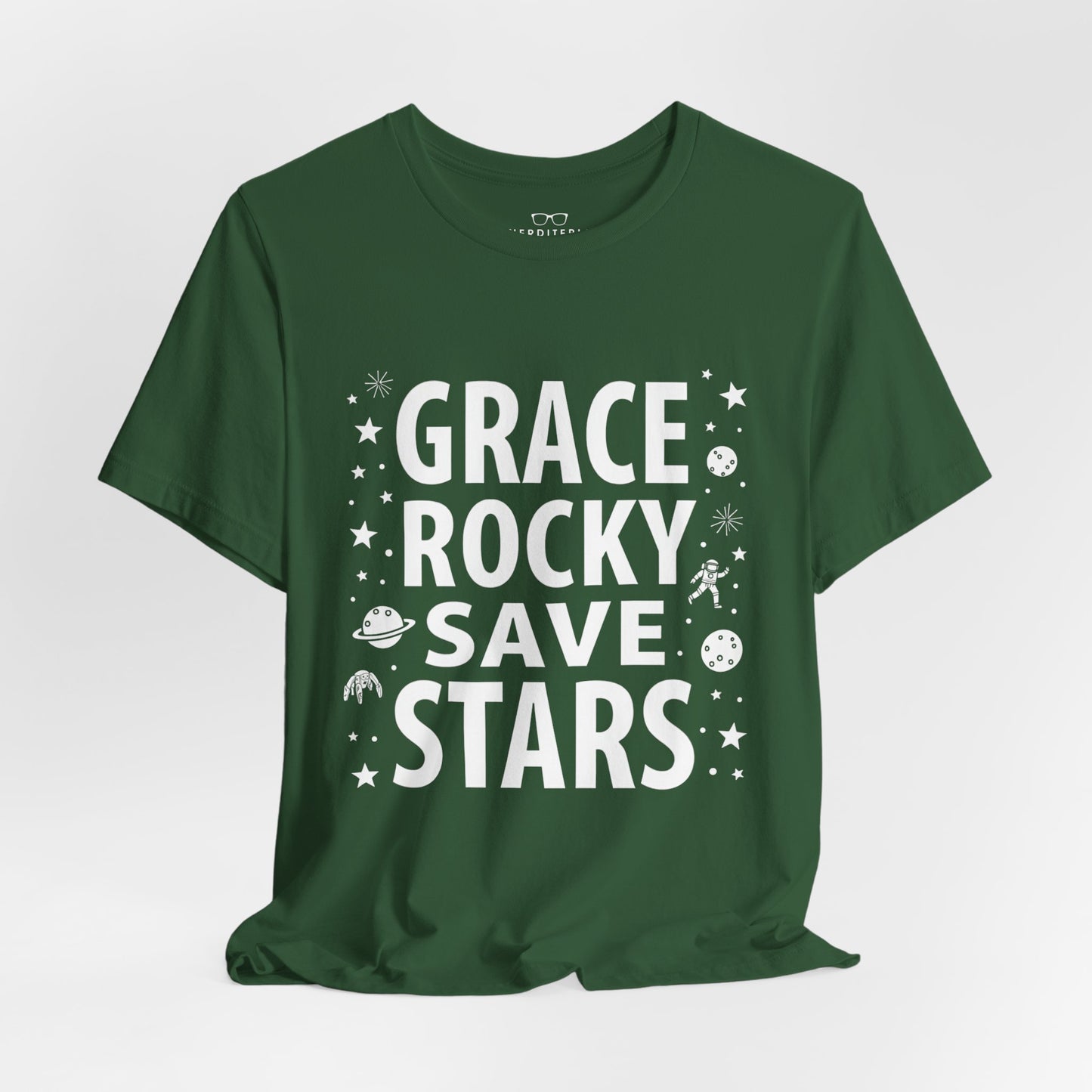 Grace Rocky Save Stars - Project Hail Mary T-Shirt