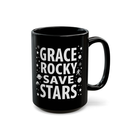 Grace Rocky Save Stars - Project Hail Mary Coffee Mug
