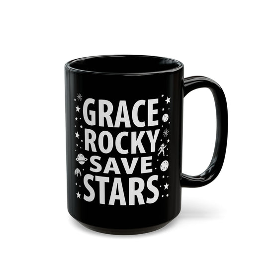 Grace Rocky Save Stars - Project Hail Mary Coffee Mug