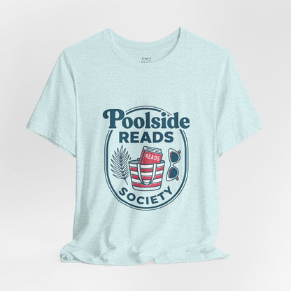 Poolside Reads Tee | Book Girl Summer - Book Lover T-Shirt