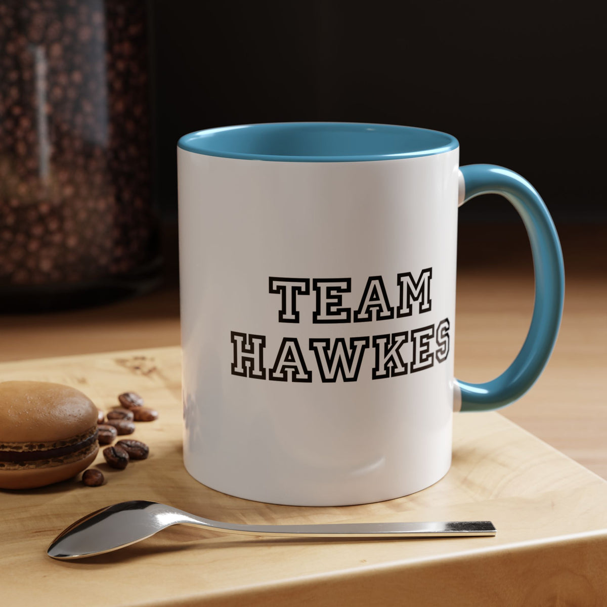 Team Hawkes - Emma M Lion Coffee Mug