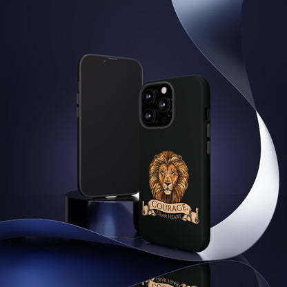 Aslan Courage Dear Heart Phone Case - Book Lovers