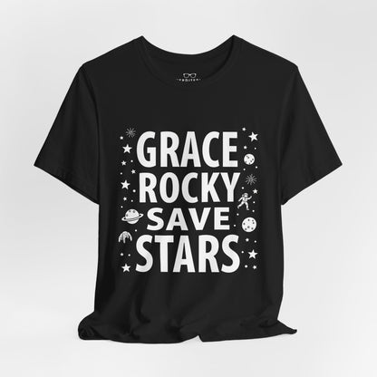 Grace Rocky Save Stars - Project Hail Mary T-Shirt