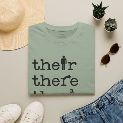 Their, There, They're Softstyle T-Shirt - Nerd Stuff