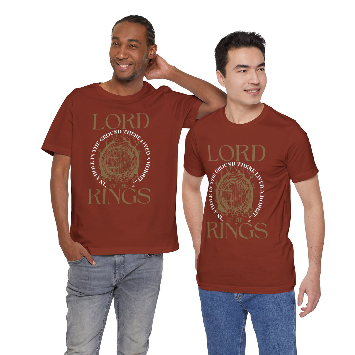 Hobbit Hole Design - Lord of the Rings T-Shirt